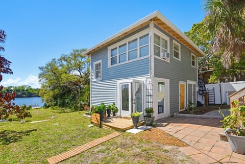 Backyard | House Exterior | Two-Story Home & Yard