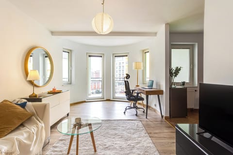 Apartment, Balcony | Living area | Flat-screen TV