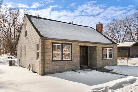 Charming exterior with classic details and a warm, inviting feel.