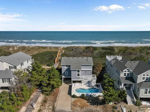Salt Coast by Sojourn presents Porpoise Delight, an oceanfront retreat in Corolla!