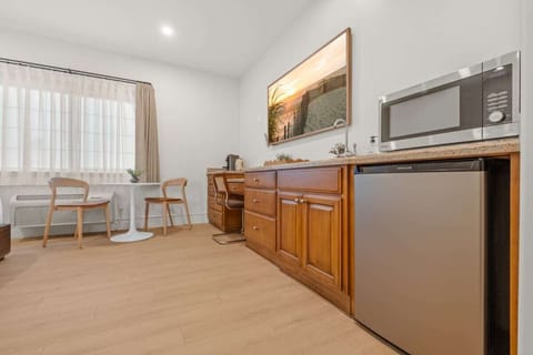 Kitchenette with Nespresso Coffee Machine and Mini Fridge - No Stove