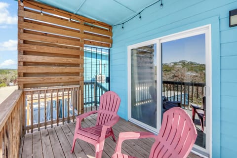 Unwind on the covered deck