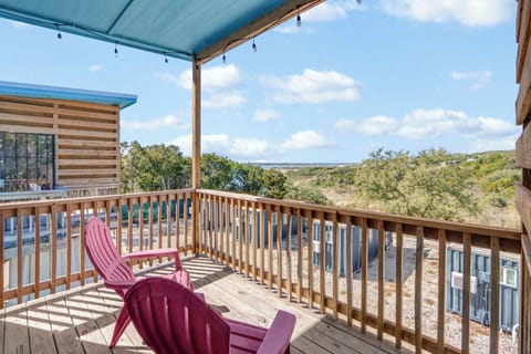 Unwind on the covered deck
