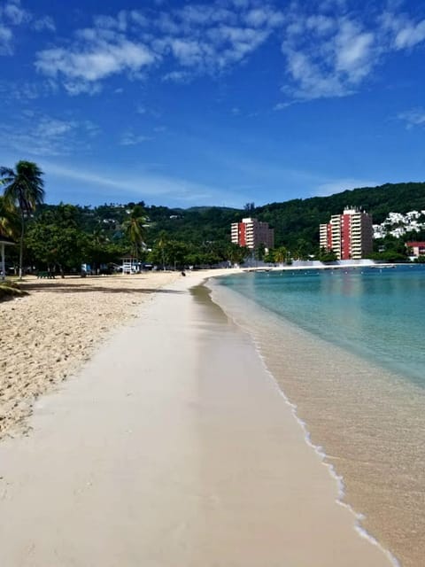 On the beach