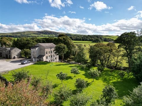The grounds at Riverside Mill, Cumbria