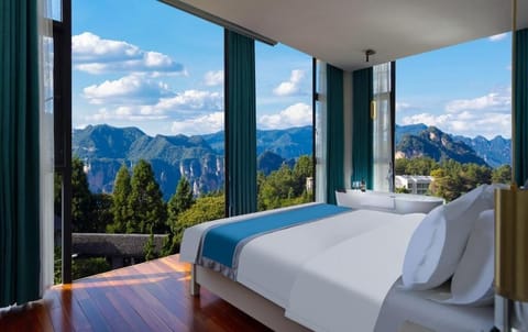 Premium bedding, memory foam beds, blackout drapes, soundproofing