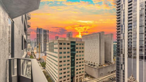 Apartment and balcony views 