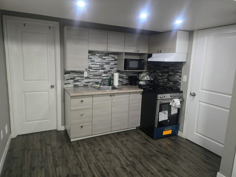 Kitchen and kitchenette