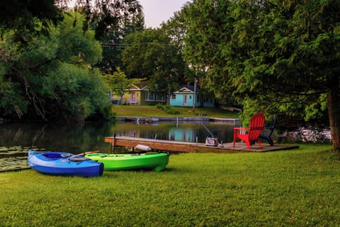 Kayaking down the Intermediate River