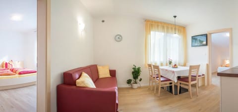 The apartment's living area
