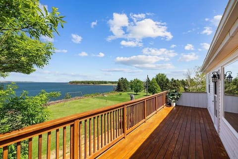 View of the Bay from the deck