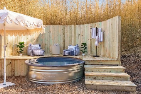 Sip and soak in the cowboy pool - an unforgettable experience