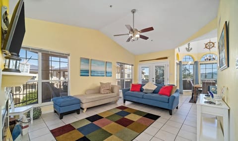 Large Living Area with Vaulted Ceiling