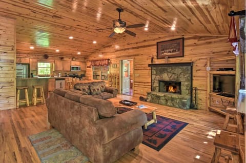 Wood Burning Fireplace