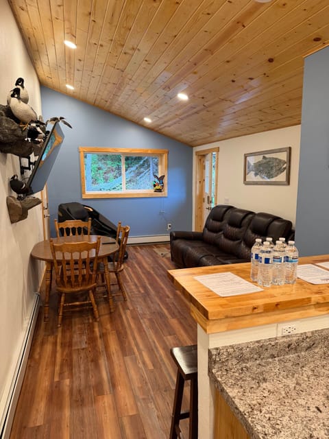 living room and entryway