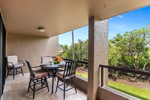 Enjoy comfort, convenience, and island charm at this spacious one-bedroom, two-bath condo at Kona Pacific C317