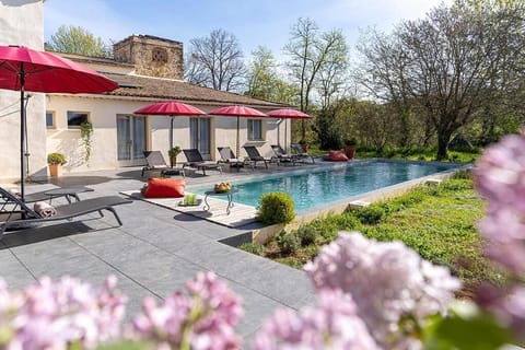 Seasonal outdoor pool, open 9:00 AM to 7:00 PM, pool umbrellas