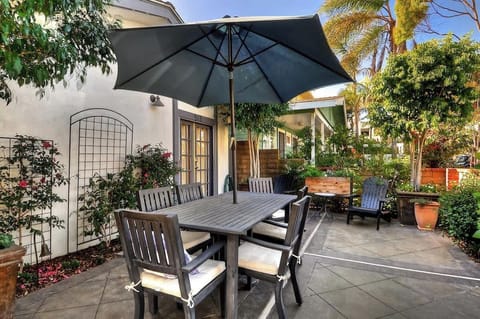 Private patio