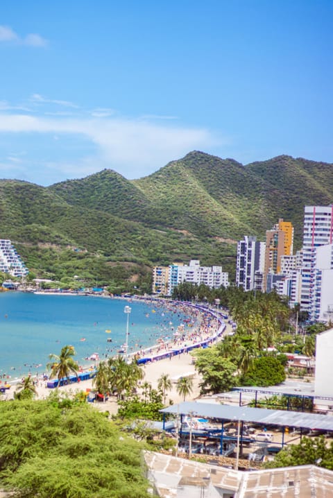 This is the view from the Balcony