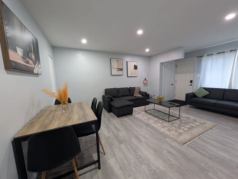 Open-concept layout perfect for dining and unwinding.