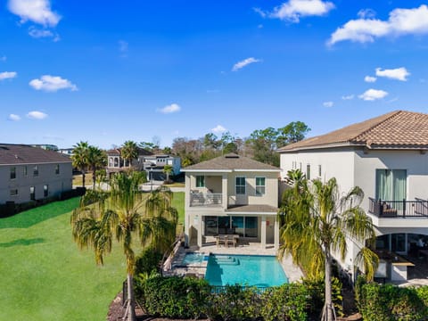 Enjoy your own screened private pool with no rear neighbors, creating a peaceful and relaxing outdoor escape. The BBQ grill makes this space perfect for poolside meals, afternoon lounging, and unwinding after a day of fun.