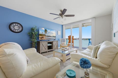 Living Room with Water View
