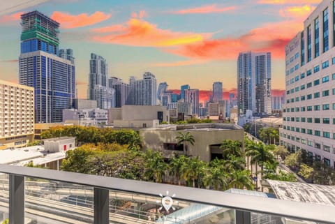 Apartment and Balcony views 