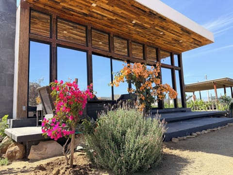 Luxury Cabin, Garden View | Terrace/patio