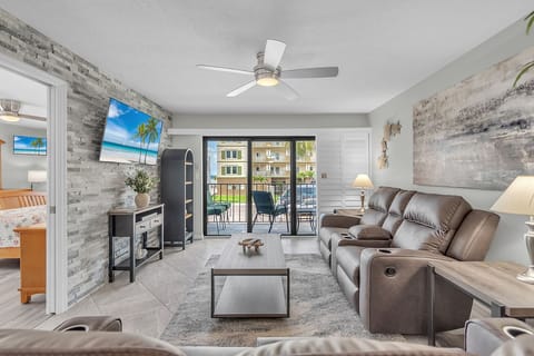 Living Room with Balcony Access