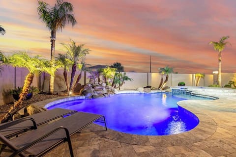 Private pool perfect for cooling off and relaxing under the Arizona sun.