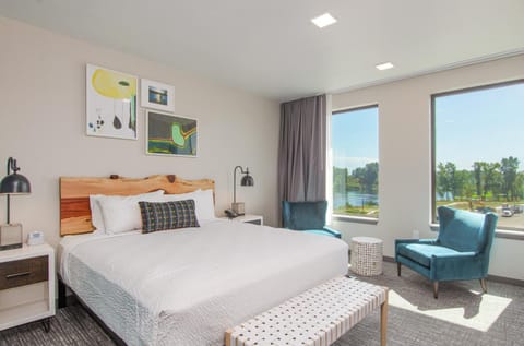 Bedroom. Interior and views may vary based on location and availability.