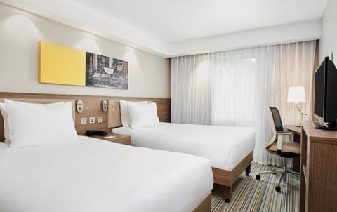 In-room safe, desk, iron/ironing board, free cribs/infant beds