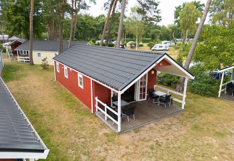 front of the lodge