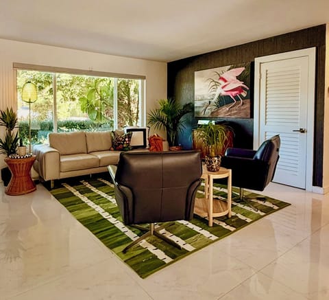 Living Room with record player