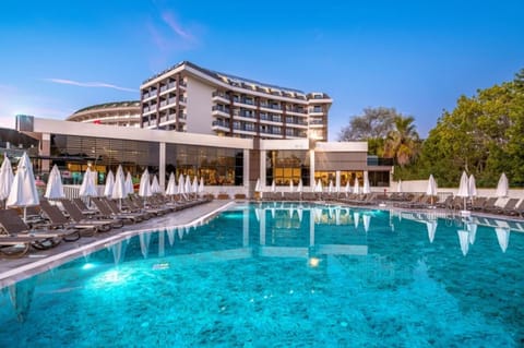 2 indoor pools, seasonal outdoor pool, pool umbrellas, sun loungers