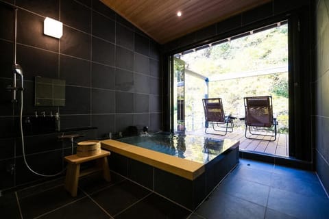 Deluxe Twin Room, Balcony, River View | Spa | Hot springs