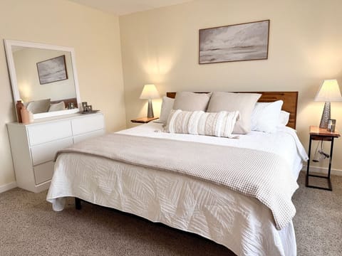 Bright bedroom that feels calm the second you walk in