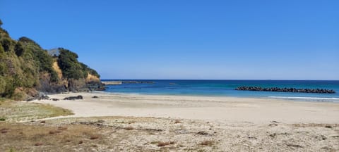 Beach nearby, white sand