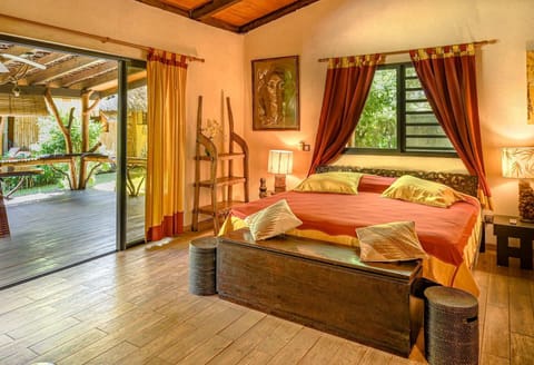 Bedroom with outdoor access.