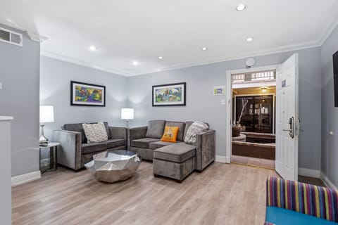 Bright living area with welcoming feel
