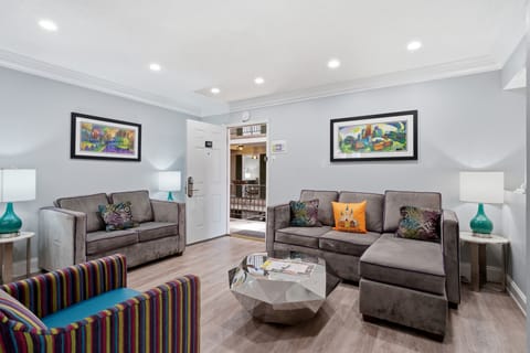 Bright living area with welcoming feel