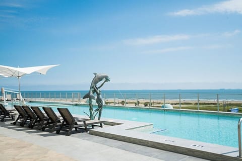 View from the pool!