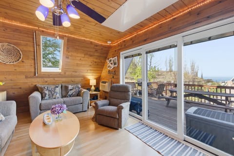 A sunlit space that opens effortlessly to the outdoors.
