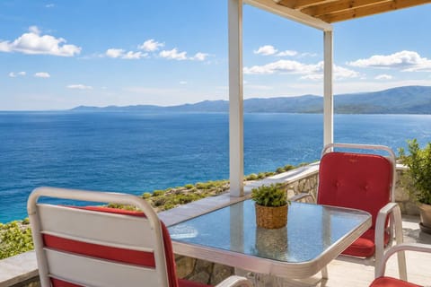 Morning coffee with uninterrupted sea views
