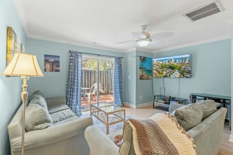 Sink into these comfy sofas and enjoy a family movie night.