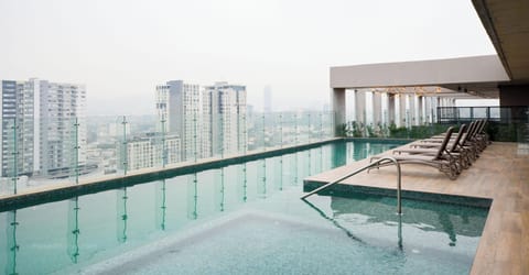 Seasonal outdoor pool