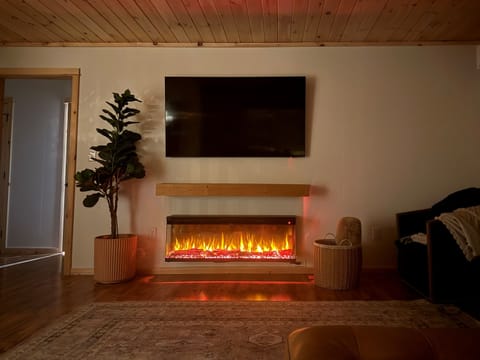 The living room is so cozy!