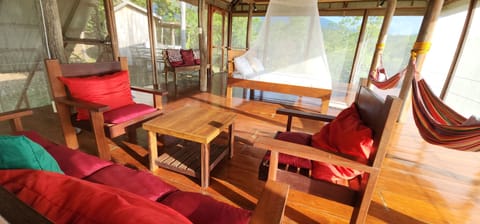 Airy, spacious main room with 270 degree views of spectacular natural beauty