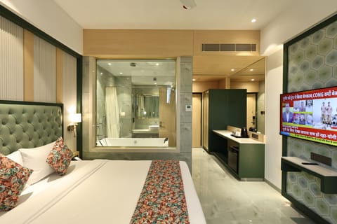 Exclusive Double Room, City View | In-room safe, desk, laptop workspace, free WiFi