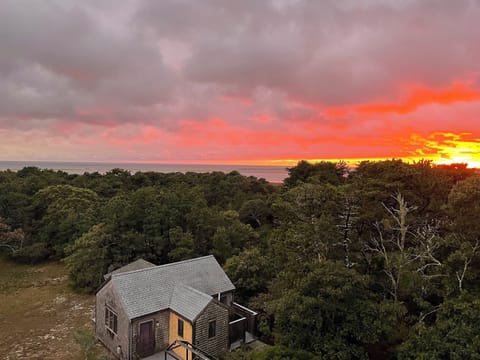 Sunset from the widow's walk